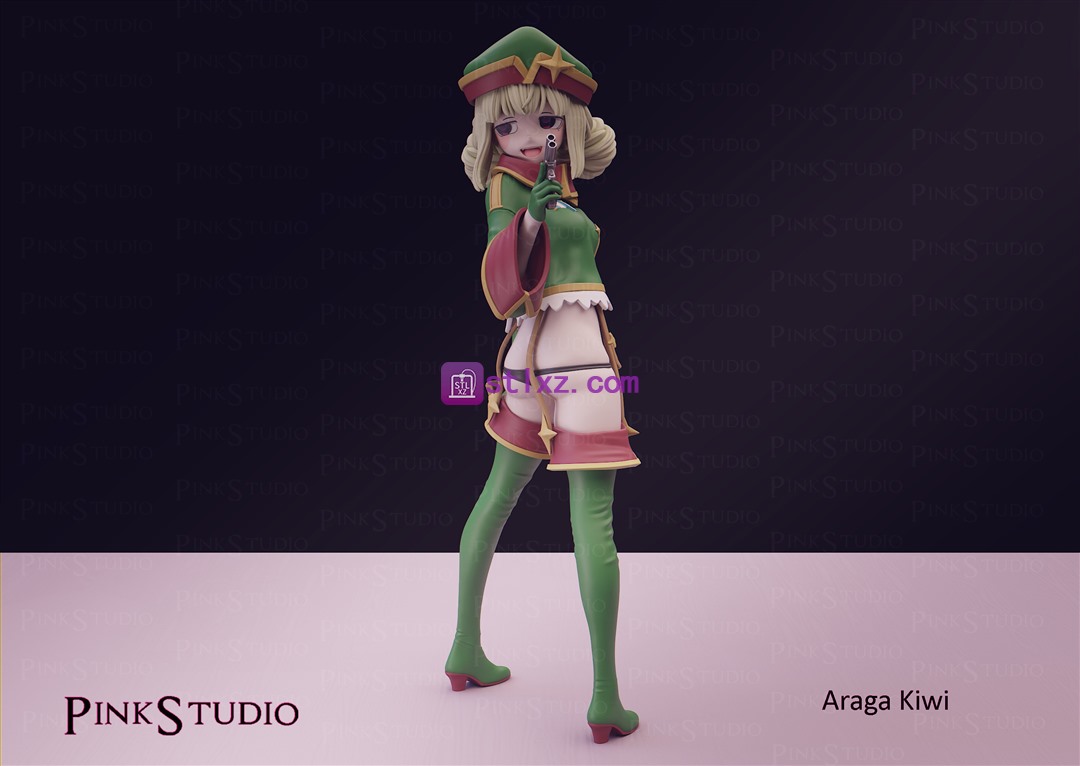 憧憬成为魔法少女   Araga Kiwi 豹式装甲  阿良河基维-STL下载网_3D打印模型网_3D模型库_3D打印模型素材