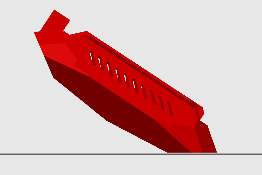 25度悬垂打印  petg跟pla对比-STL下载网_3D打印模型网_3D模型库_3D打印模型素材_3D打印机