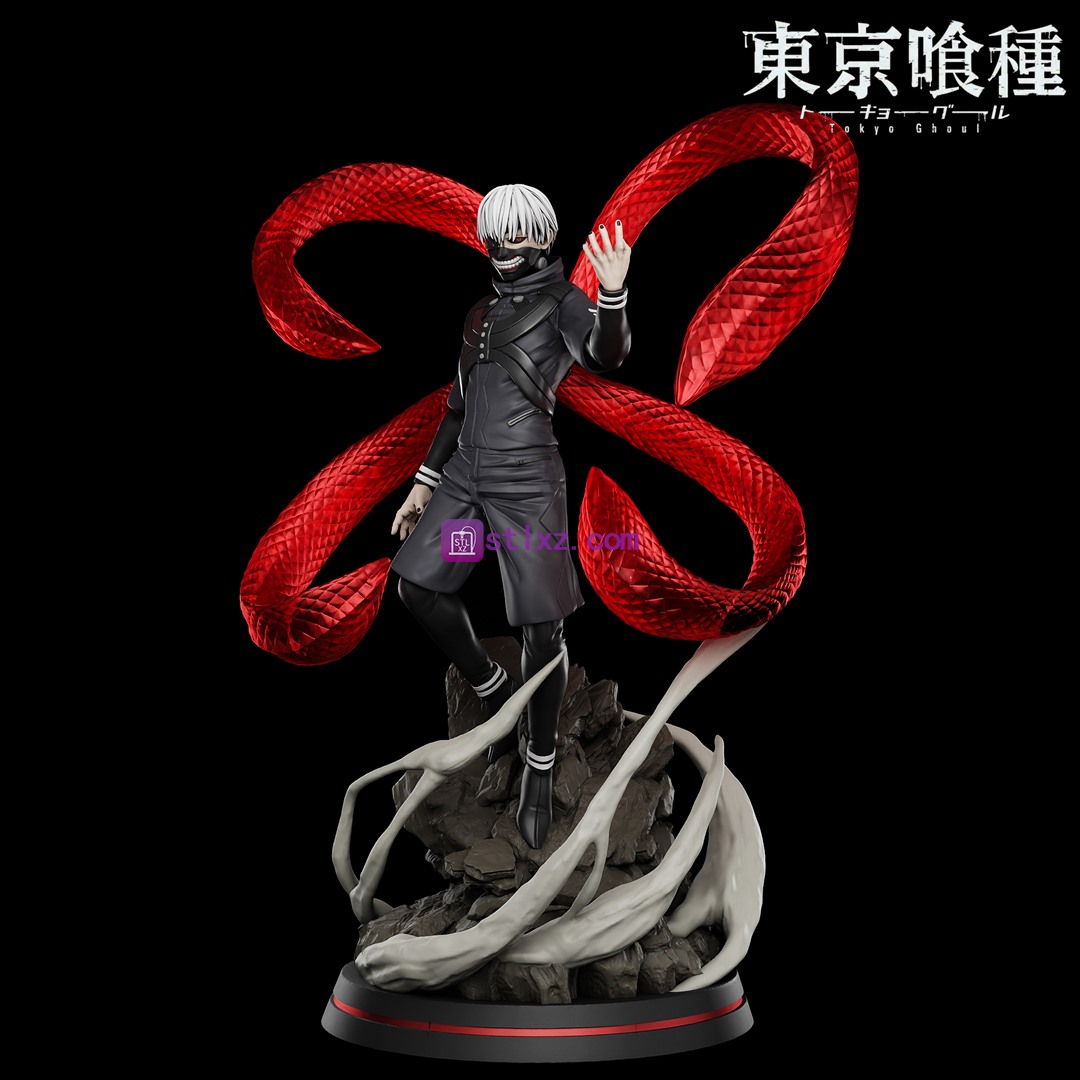 Kaneki Ken 金木研 《东京食尸鬼》-STL下载网_3D打印模型网_3D模型库_3D打印模型素材