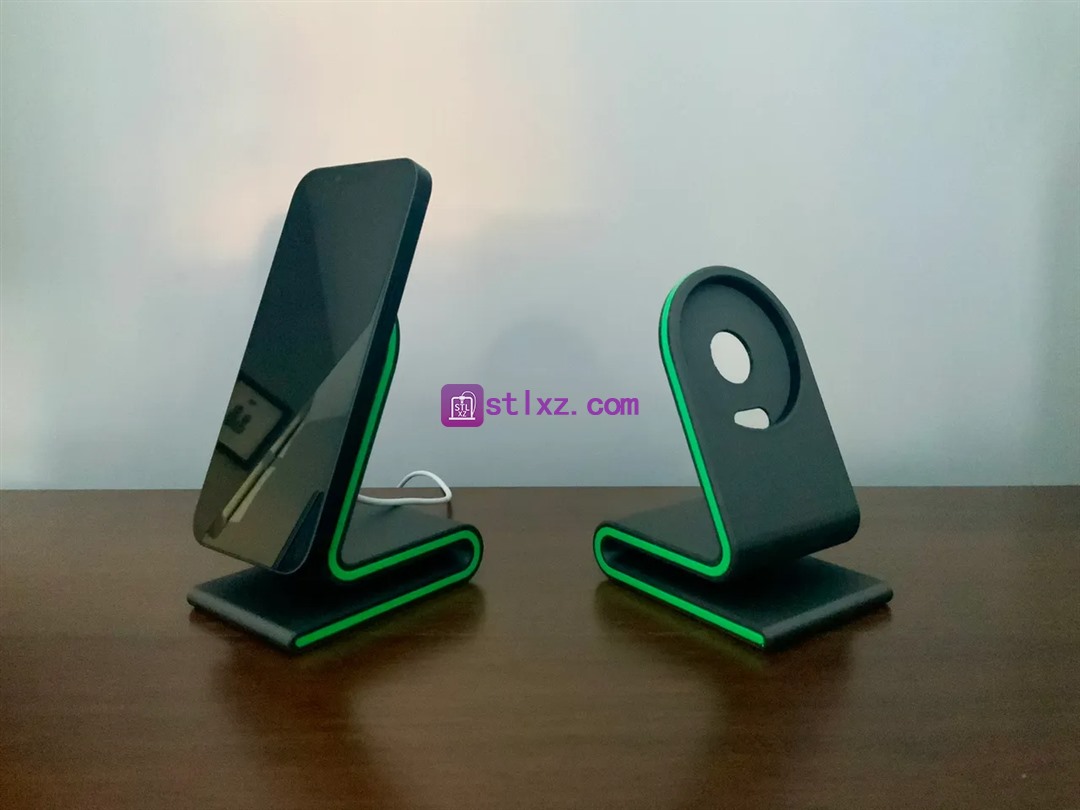 Magsafe 充电器支架-STL下载网_3D打印模型网_3D模型库_3D打印模型素材_3D打印机