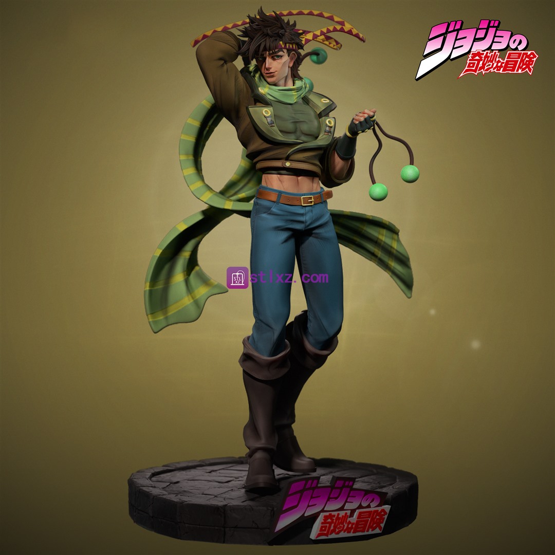 乔瑟夫·乔斯达《JoJo的奇妙冒险》-STL下载网_3D打印模型网_3D模型库_3D打印模型素材_3D打印机