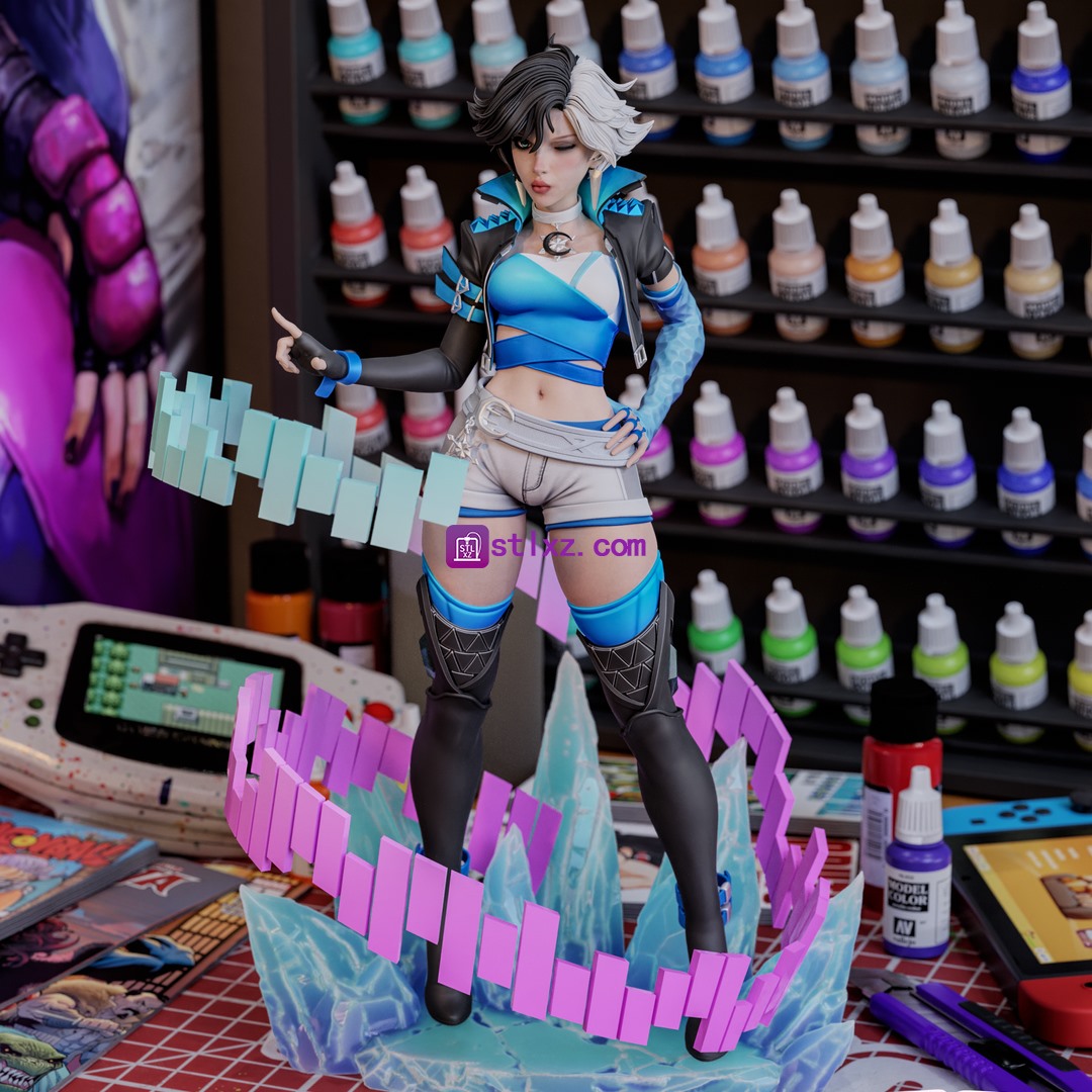 冰月花雪《漫威争锋》-STL下载网_3D打印模型网_3D模型库_3D打印模型素材_3D打印机