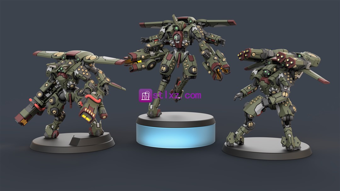 Y 真子机甲-STL下载网_3D打印模型网_3D模型库_3D打印模型素材_3D打印机