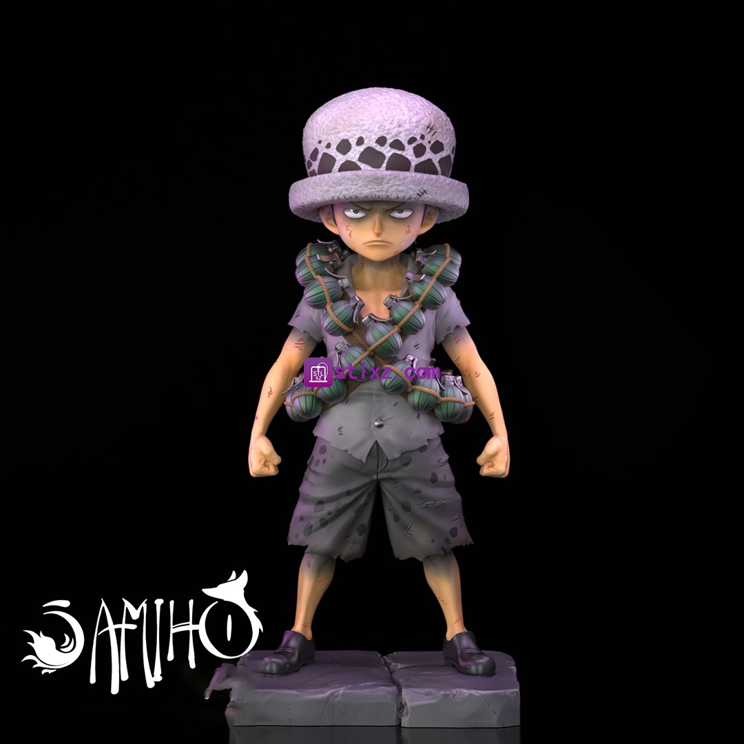 特拉法尔加 罗小孩 海贼王 V1-STL下载网_3D打印模型网_3D模型库_3D打印模型素材_3D打印机