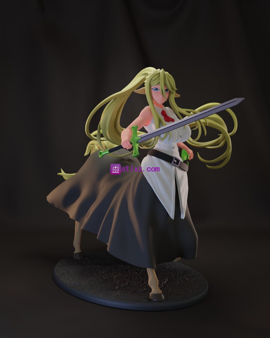 赛尔特蕾娅《魔物娘的同居日常》V2-STL下载网_3D打印模型网_3D模型库_3D打印模型素材_3D打印机