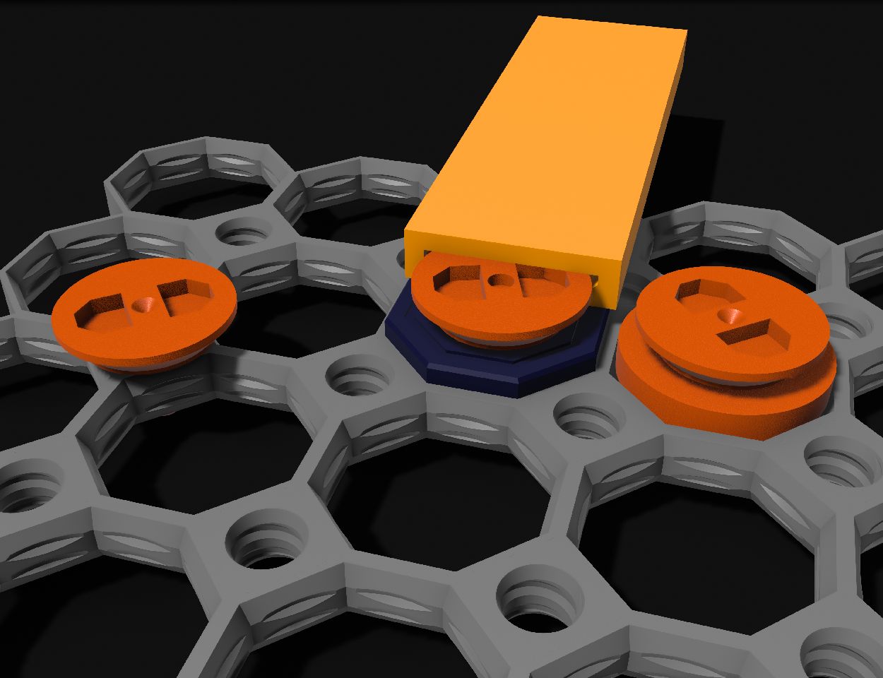 Multiconnect 多标志的通用连接器-STL下载网_3D打印模型网_3D模型库_3D打印模型素材_3D打印机
