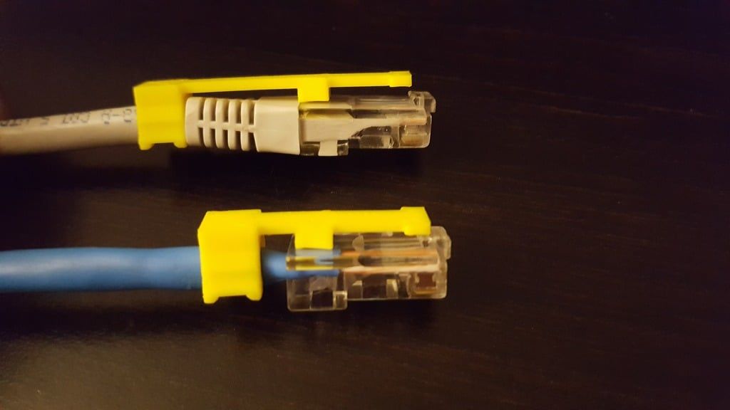 RJ45以太网电缆夹维修-STL下载网_3D打印模型网_3D模型库_3D打印模型素材_3D打印机