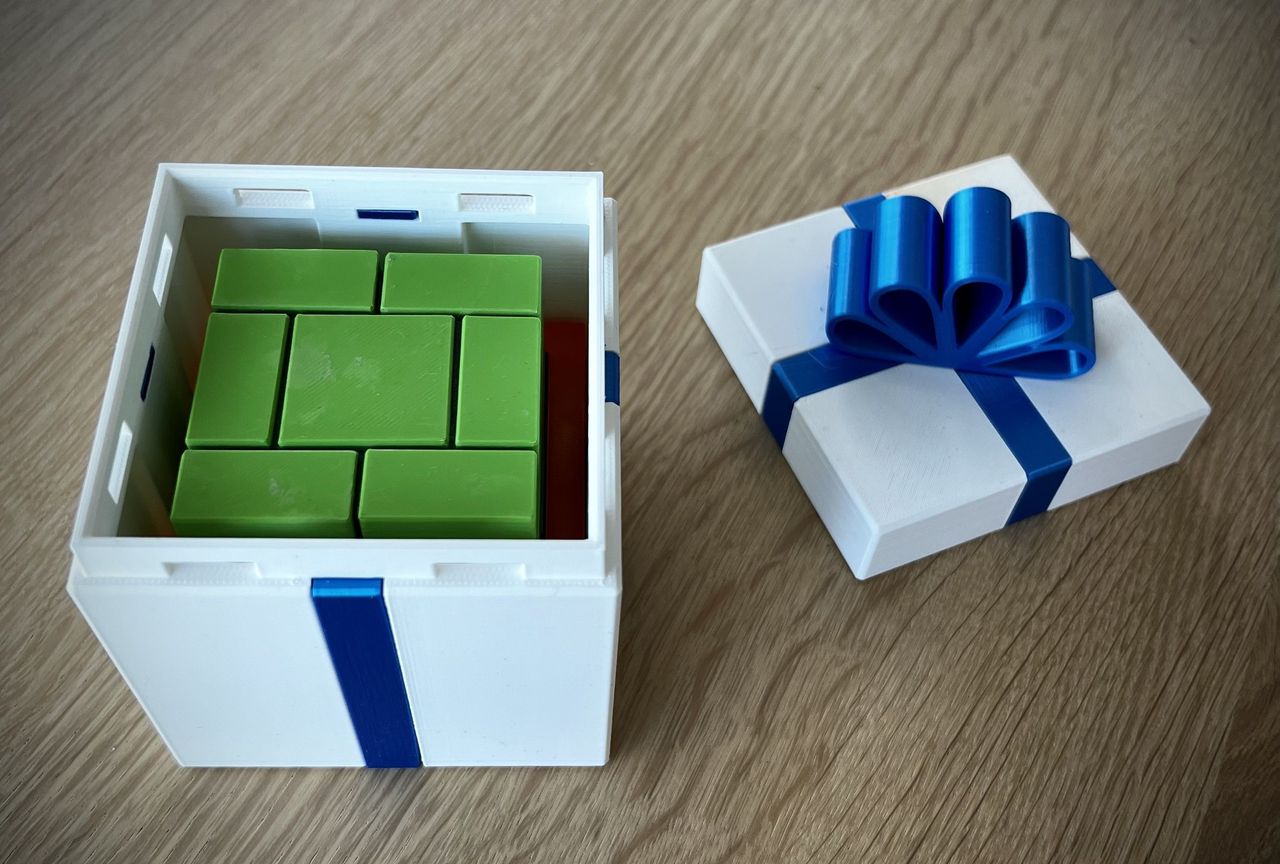 3D积木拼图盒礼品盒。-STL下载网_3D打印模型网_3D模型库_3D打印模型素材_3D打印机