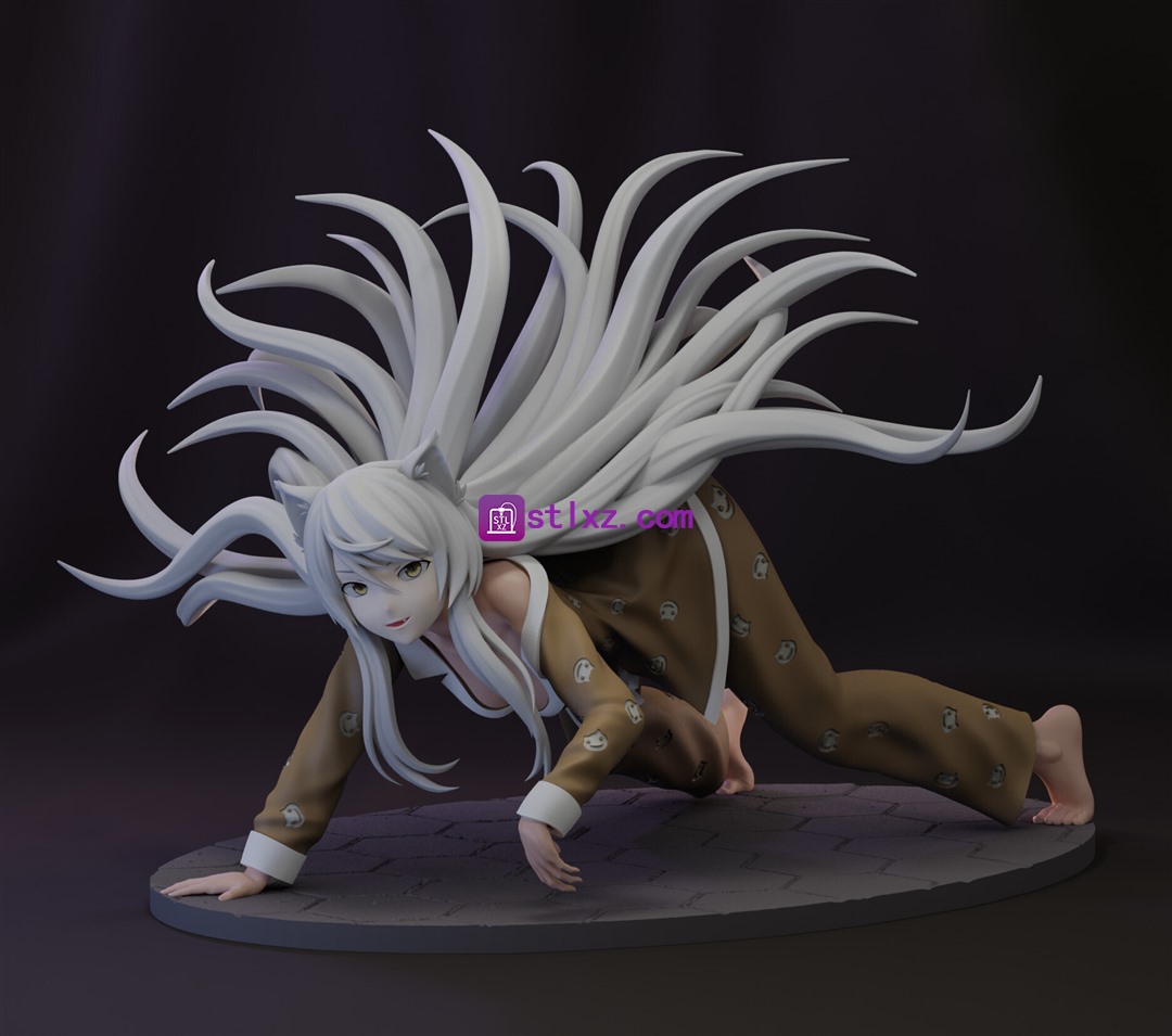 黑羽川（ブラック羽川）《物语系列》-STL下载网_3D打印模型网_3D模型库_3D打印模型素材_3D打印机