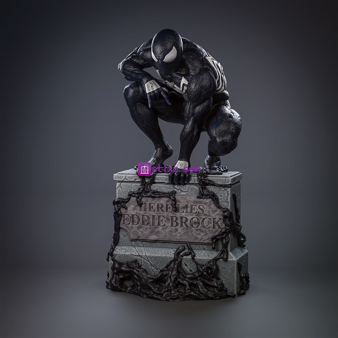 毒液蜘蛛侠 漫威-STL下载网_3D打印模型网_3D模型库_3D打印模型素材_3D打印机