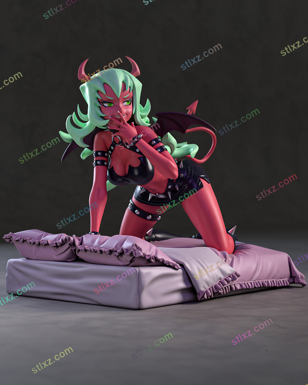 斯坎缇 吊带袜天使-STL下载网_3D打印模型网_3D模型库_3D打印模型素材_3D打印机
