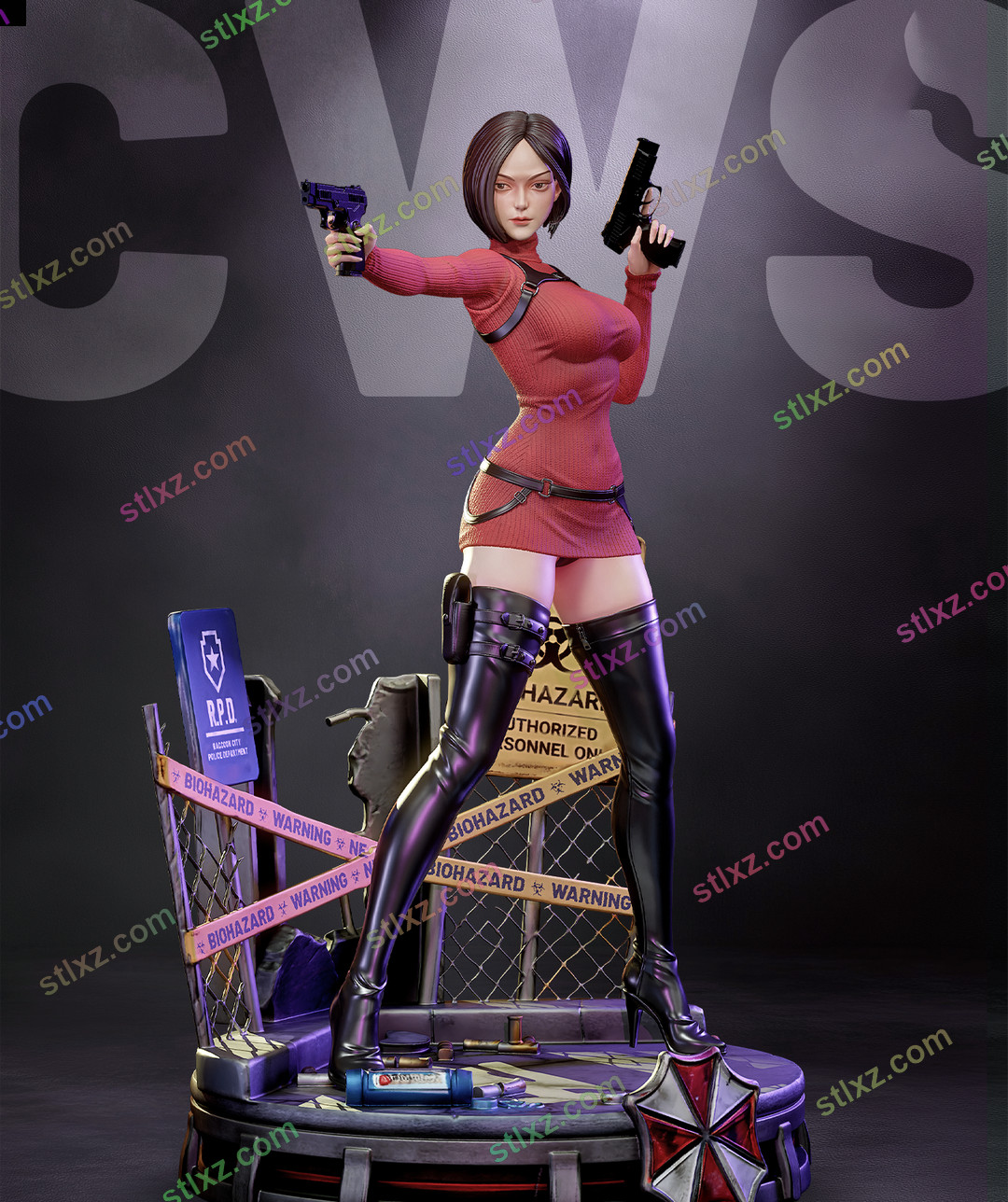 艾达 王 生化危机 9-STL下载网_3D打印模型网_3D模型库_3D打印模型素材_3D打印机