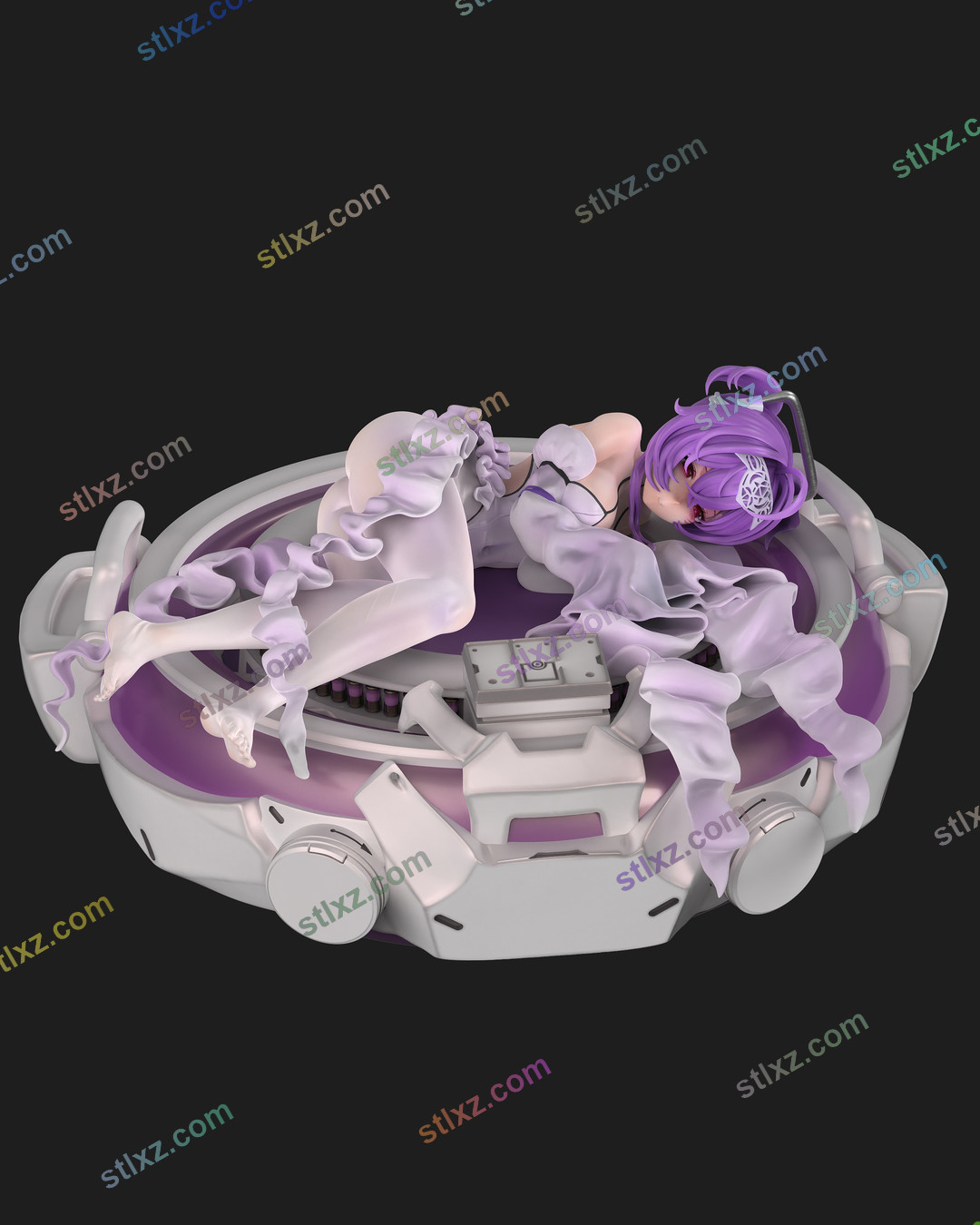 莉贝雷利奥 胜利女神：妮姬-STL下载网_3D打印模型网_3D模型库_3D打印模型素材_3D打印机