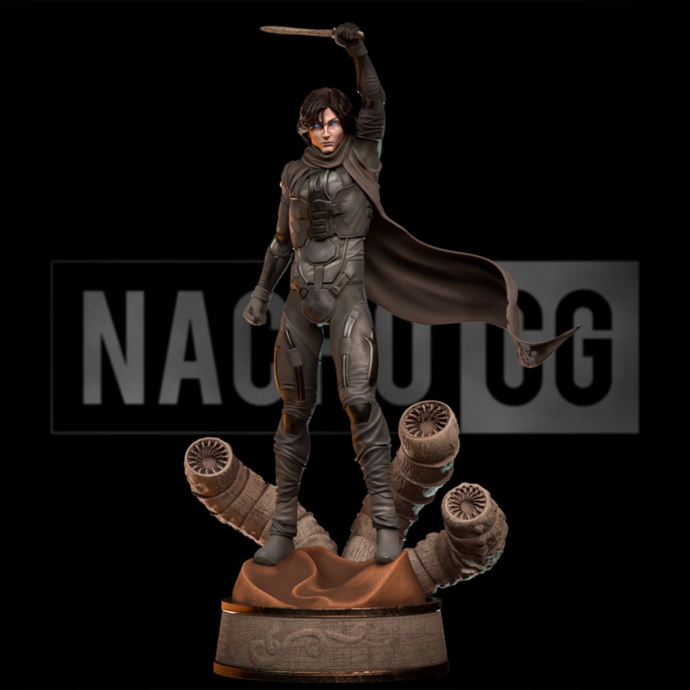 保罗·厄崔迪 沙丘-STL下载网_3D打印模型网_3D模型库_3D打印模型素材_3D打印机