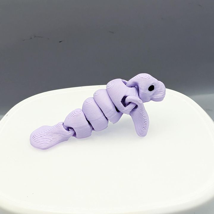 小海牛 一体打印可活动-STL下载网_3D打印模型网_3D模型库_3D打印模型素材_3D打印机