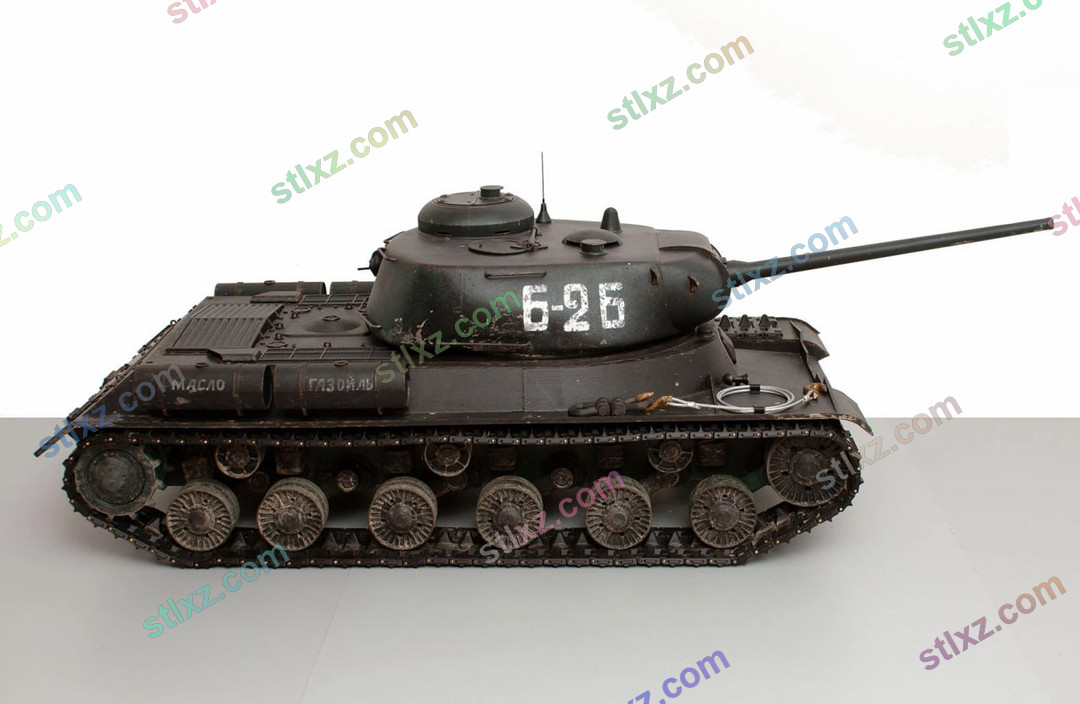 IS-1重型坦克-STL下载网_3D打印模型网_3D模型库_3D打印模型素材_3D打印机