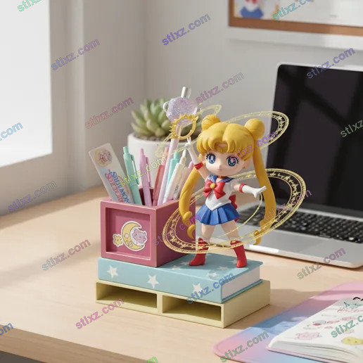 月野兔 美少女战士 11-STL下载网_3D打印模型网_3D模型库_3D打印模型素材_3D打印机