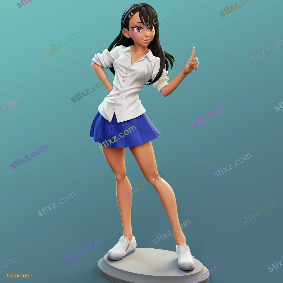 长瀞早矢 不要欺负我，长瀞同学 1-STL下载网_3D打印模型网_3D模型库_3D打印模型素材_3D打印机