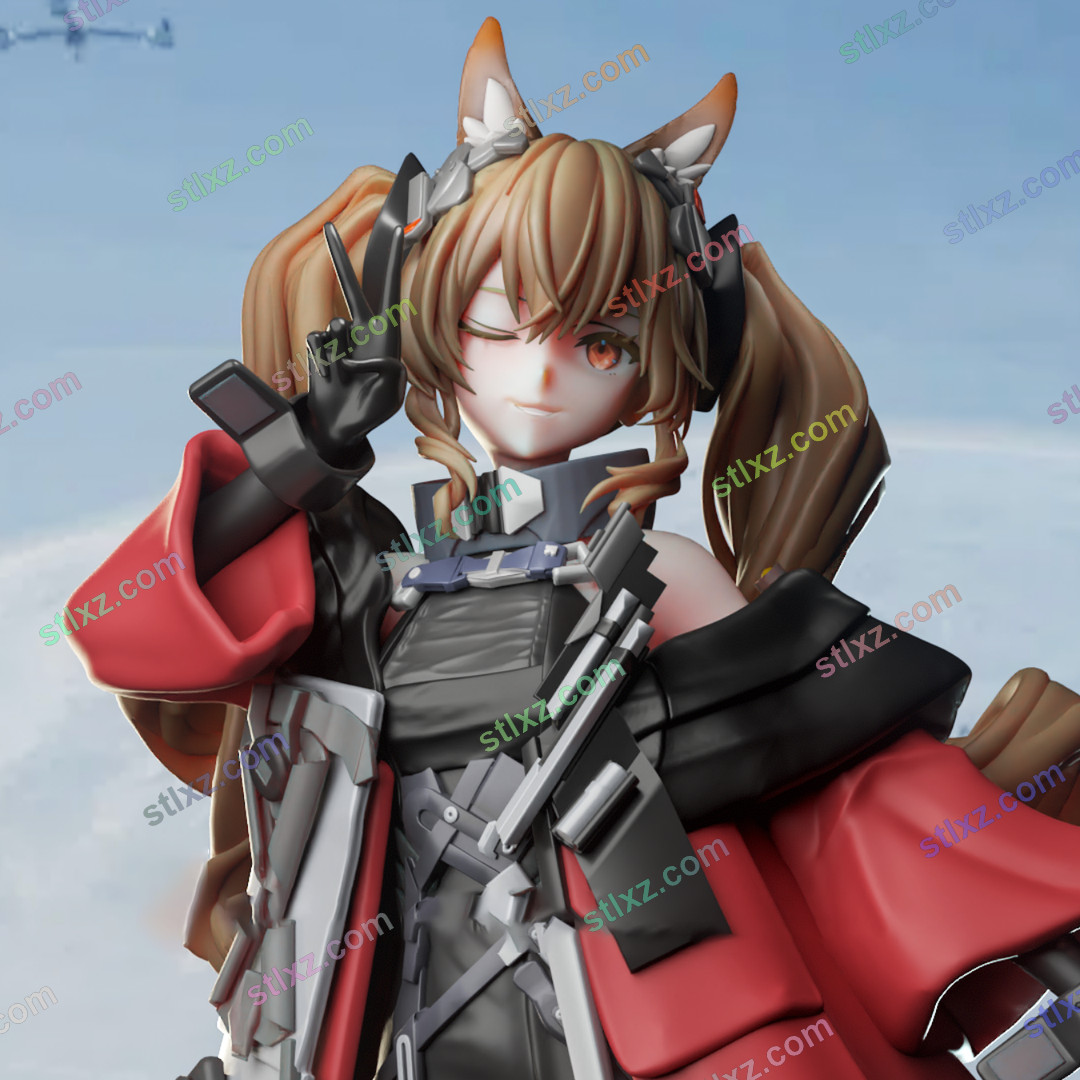 洁尔佩塔 明日方舟 终末地-STL下载网_3D打印模型网_3D模型库_3D打印模型素材_3D打印机