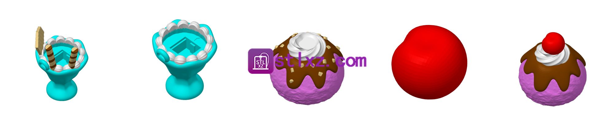 冰淇淋圣代 按压器