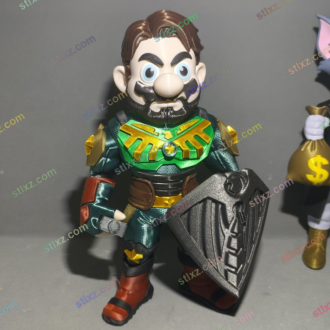 士兵男孩马里奥 黑袍纠察队联动版-STL下载网_3D打印模型网_3D模型库_3D打印模型素材_3D打印机