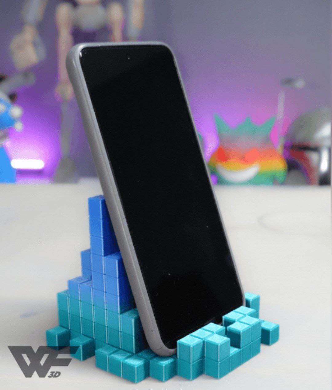 方块手机支架-STL下载网_3D打印模型网_3D模型库_3D打印模型素材_3D打印机