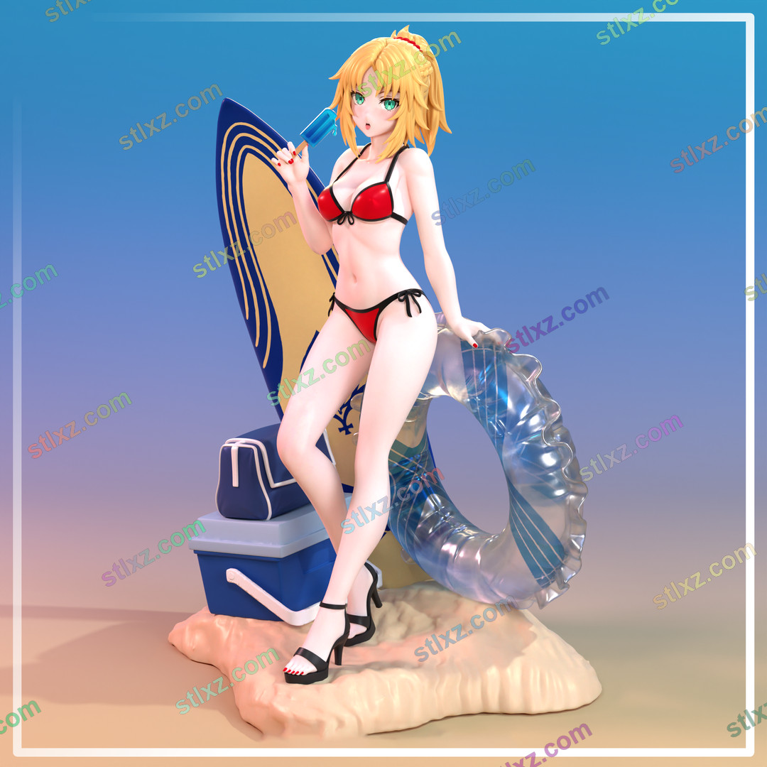 莫德雷德 命运 冠位指定 fate-STL下载网_3D打印模型网_3D模型库_3D打印模型素材_3D打印机