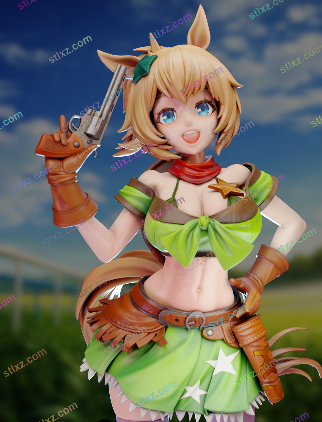 大树快车 赛马娘-STL下载网_3D打印模型网_3D模型库_3D打印模型素材_3D打印机
