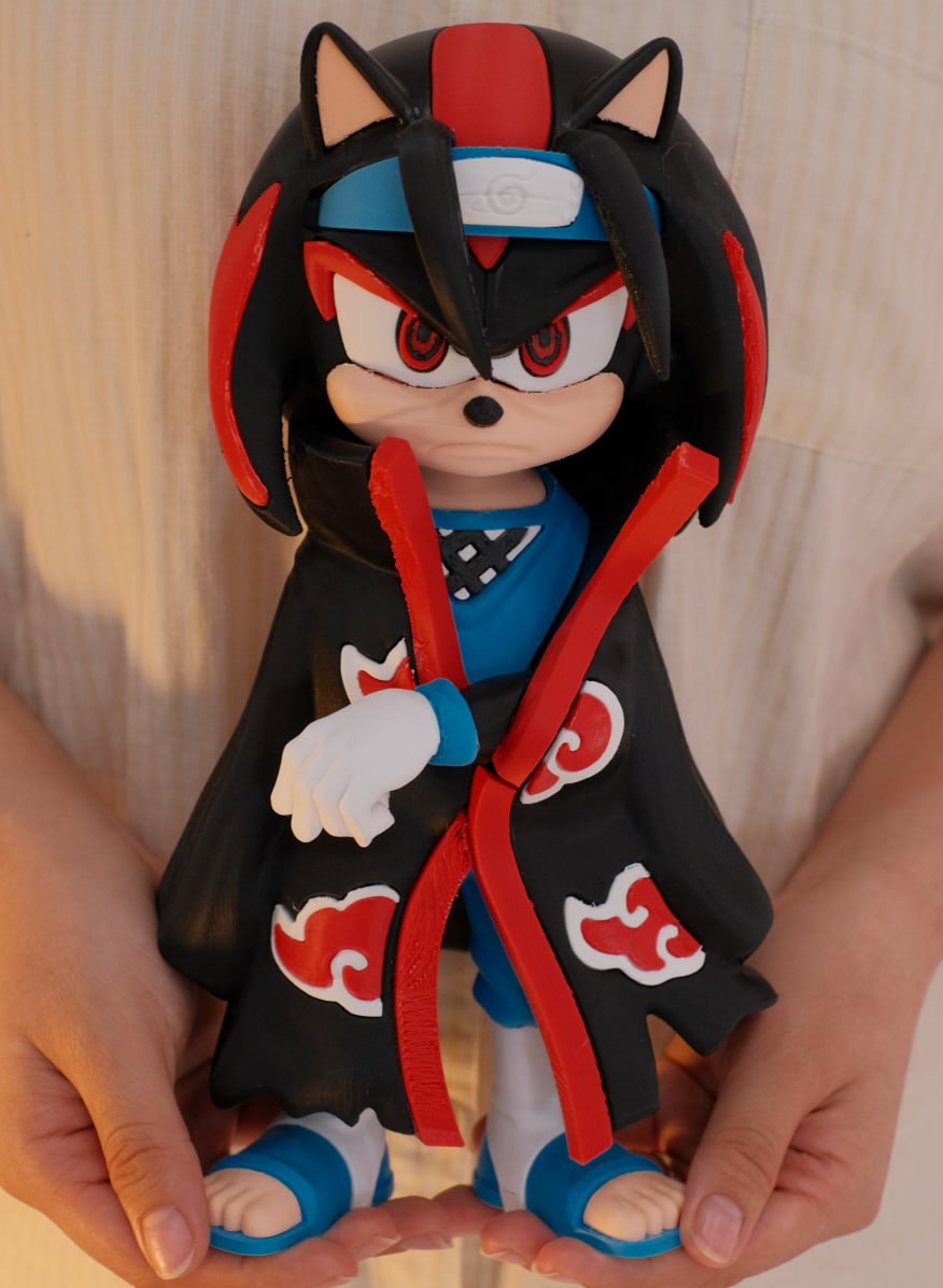 宇智波鼬 索尼克 联名cos 火影忍者-STL下载网_3D打印模型网_3D模型库_3D打印模型素材_3D打印机