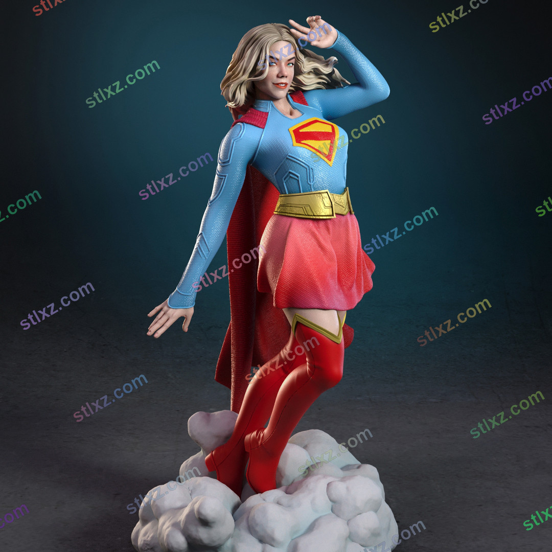女超人 DC 7-STL下载网_3D打印模型网_3D模型库_3D打印模型素材_3D打印机