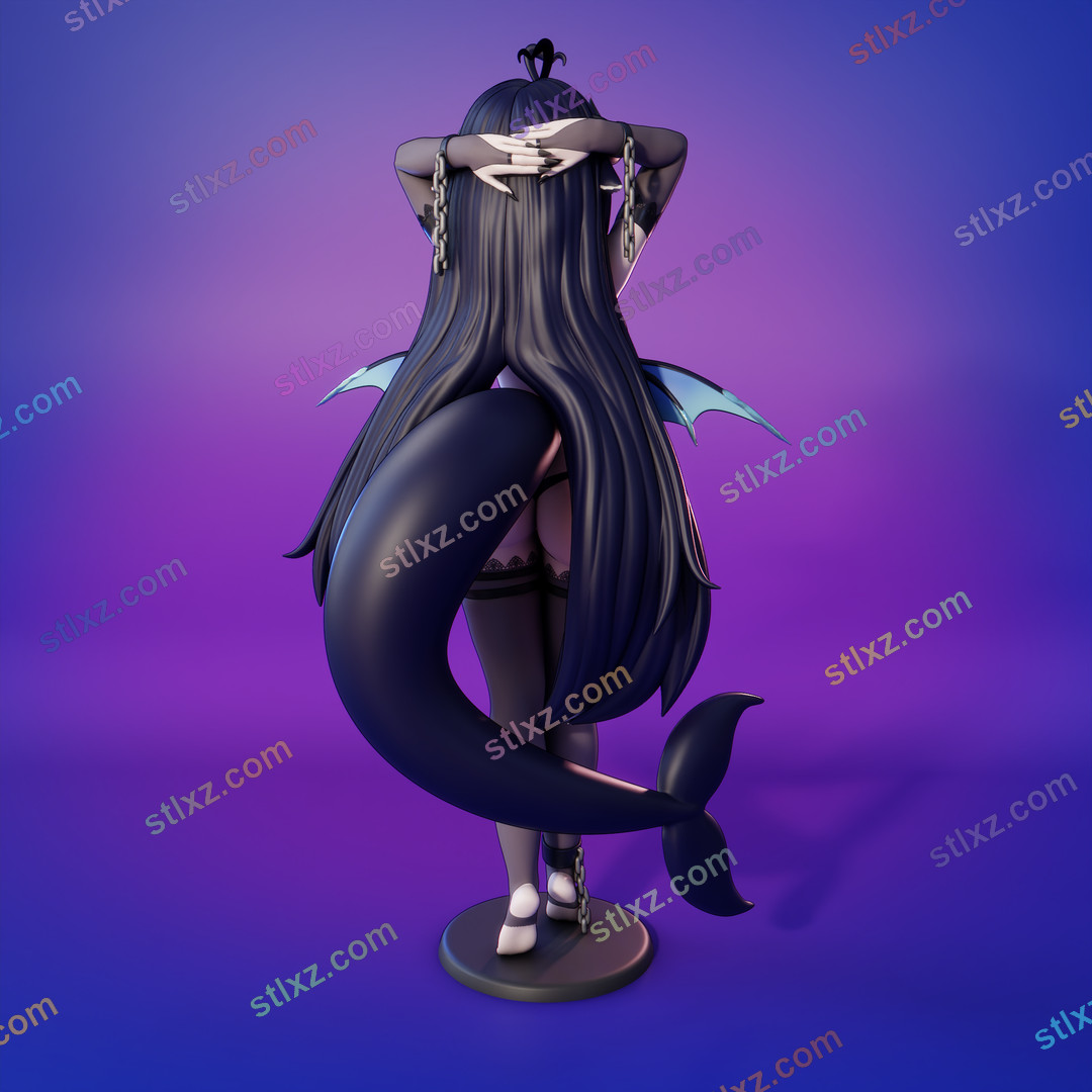 图片[2]-夏莉莉 Shylily 虎鲸少女 虚拟偶像-STL下载网_3D打印模型网_3D模型库_3D打印模型素材_3D打印机
