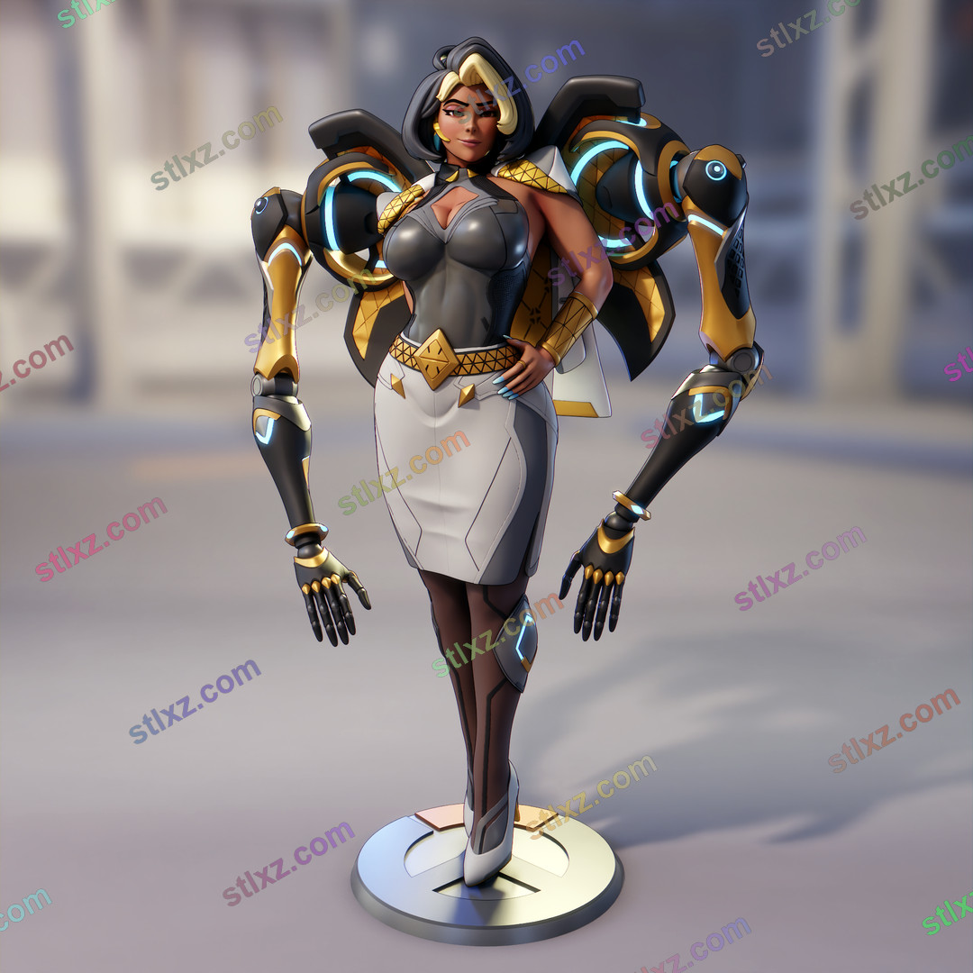 金驭 守望先锋-STL下载网_3D打印模型网_3D模型库_3D打印模型素材_3D打印机
