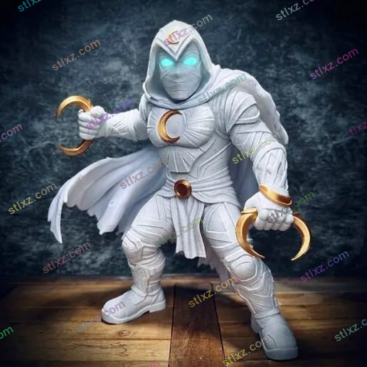 月光骑士 漫威 3-STL下载网_3D打印模型网_3D模型库_3D打印模型素材_3D打印机